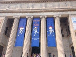 Even the prestigious Field Museum got into the spirit of the weekend